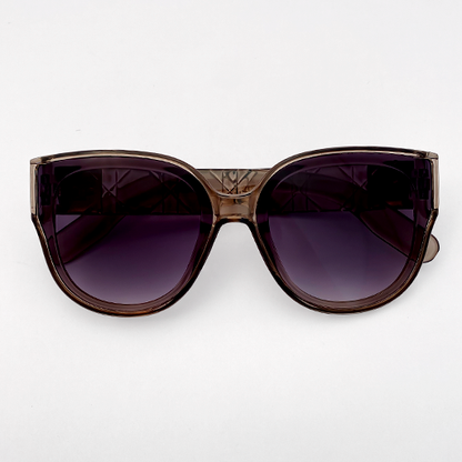 Gafas con Herrajes Dorados